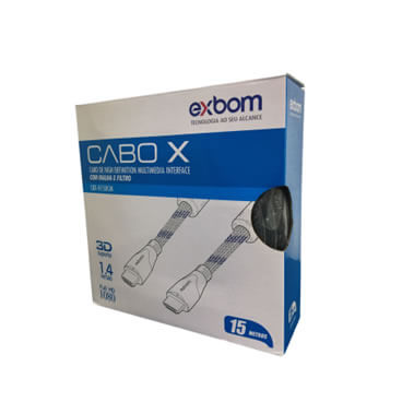 Cabo Hdmi 15m Exbom