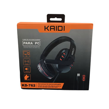 Fone de Ouvido Headset Kaidi